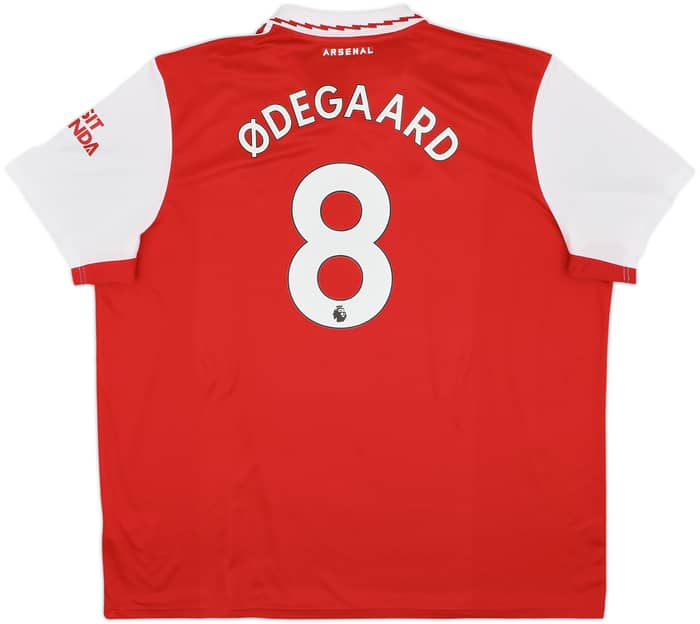2022-23 Arsenal Home Shirt Odegaard #8 - 9/10 - (3XL)
