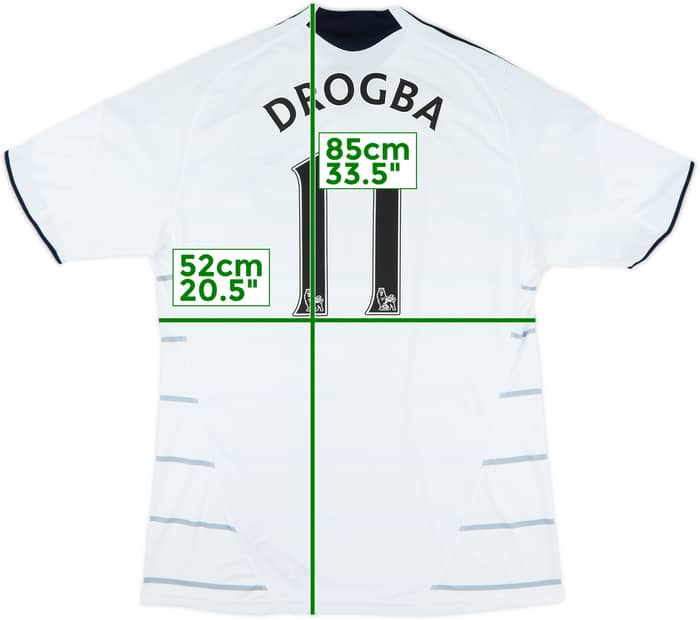 2009-10 Chelsea Third Shirt Drogba #11 - 8/10 - (L)