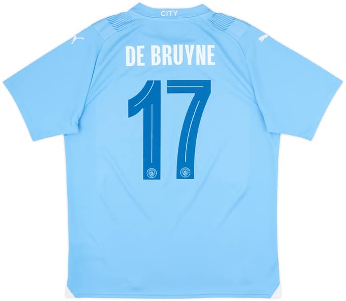 2023-24 Manchester City Home Shirt De Bruyne #17 - 10/10 - (L)