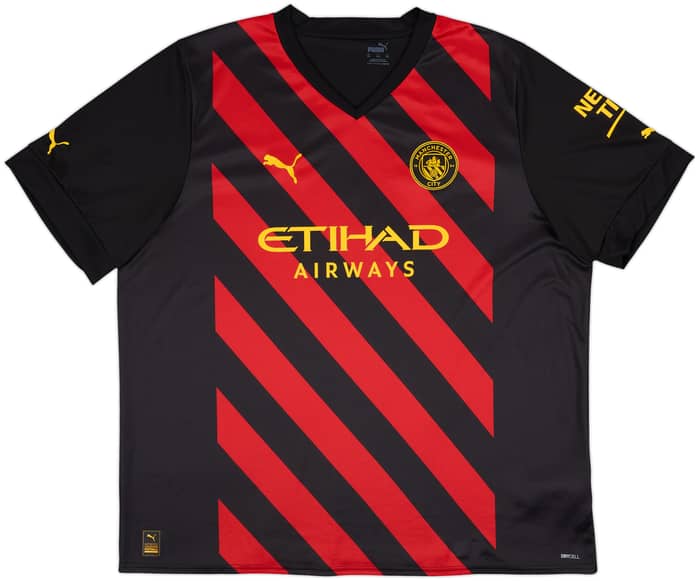 2022-23 Manchester City Away Shirt Haaland #9 - 10/10 - (3XL)