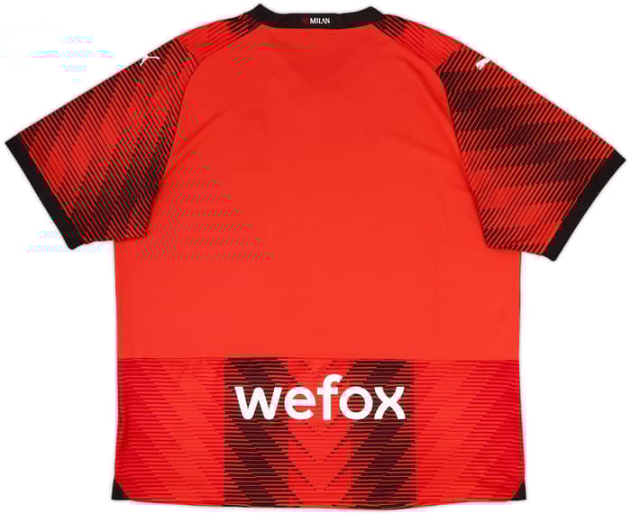 2023-24 AC Milan Home Shirt - 10/10 - (XXL)