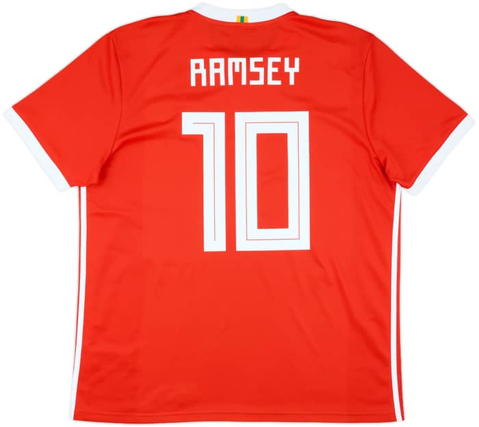 2018-19 Wales Home Shirt Ramsey #10 - 10/10 - (XL)