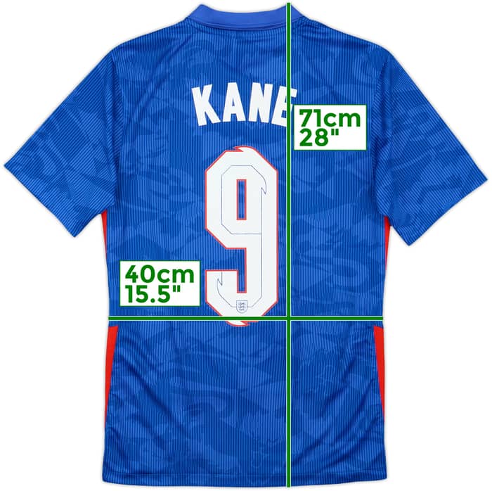 2020-21 England Away Shirt Kane #9 - 10/10 - (XS)