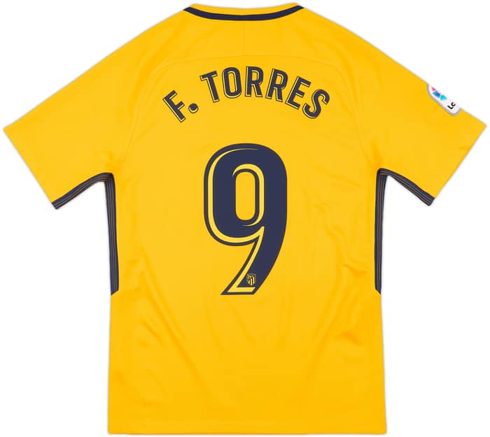 2017-18 Atletico Madrid Away Shirt F.Torres #9 - 8/10 - (S)