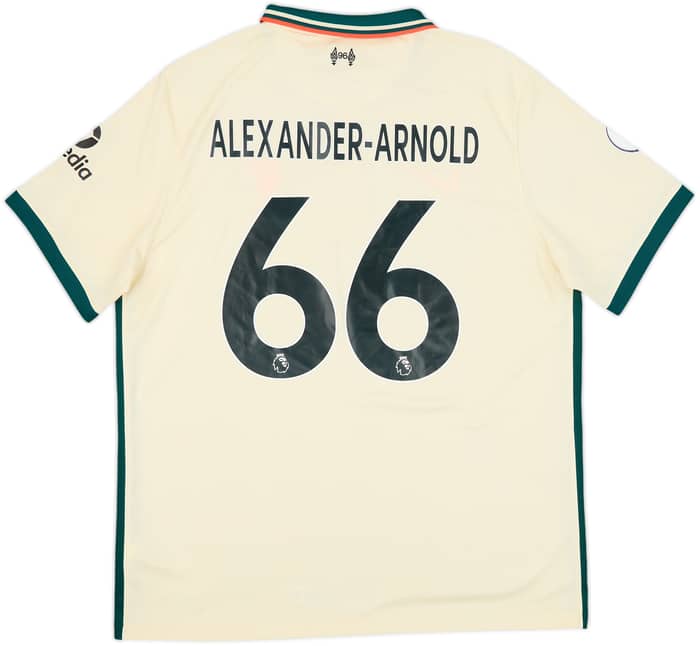 2021-22 Liverpool Away Shirt Alexander-Arnold #66 - 8/10 - (XL)