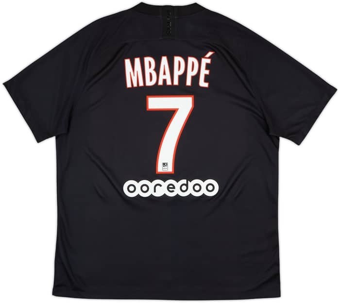 2019-20 Paris Saint-Germain Fourth Shirt Mbappe #7 - 9/10 - (XL)