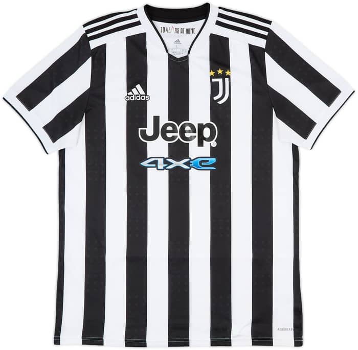 2021-22 Juventus Home Shirt Ronaldo #7 - 8/10 - (L)