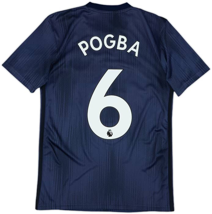 2018-19 Manchester United Third Shirt Pogba #6 - 7/10 - (XS)