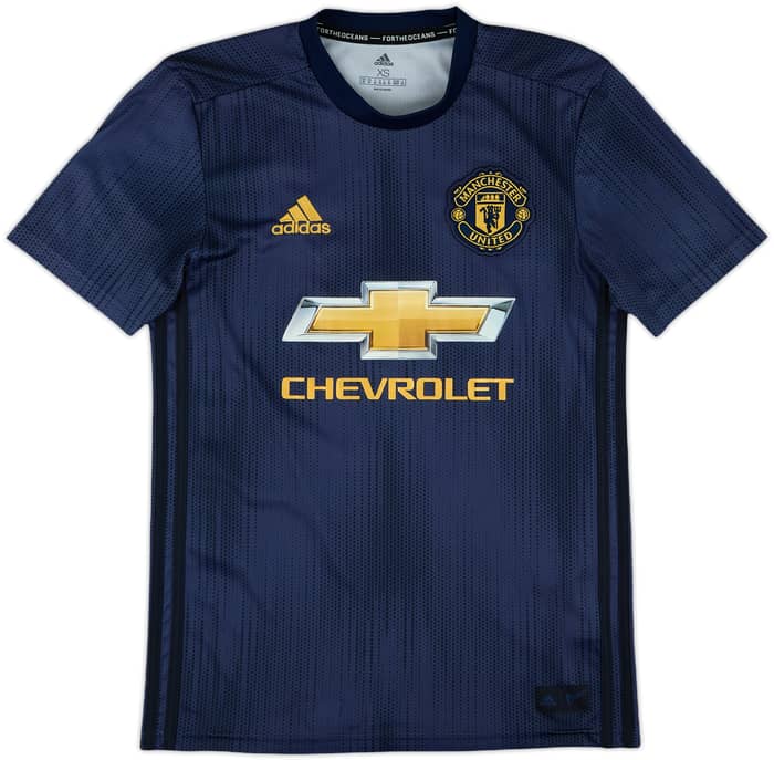 2018-19 Manchester United Third Shirt Pogba #6 - 7/10 - (XS)