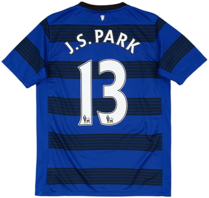 2011-13 Manchester United Away Shirt J.S.Park #13 - 9/10 - (XL.Boys)