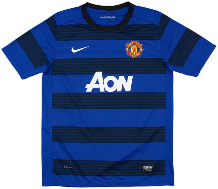 2011-13 Manchester United Away Shirt J.S.Park #13 - 9/10 - (XL.Boys)