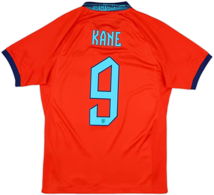 2022-23 England Away Shirt Kane #9 - 10/10 - (S)