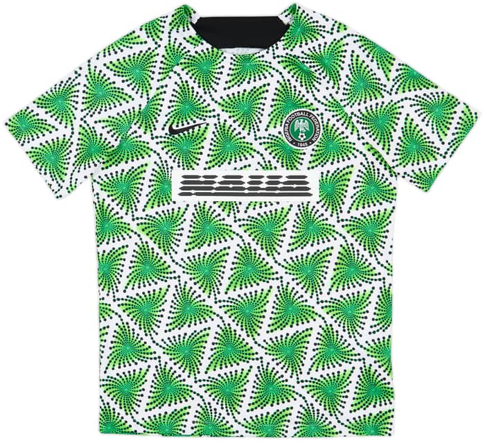 2022-24 Nigeria Nike Pre-Match Training Shirt - 10/10 - (M)
