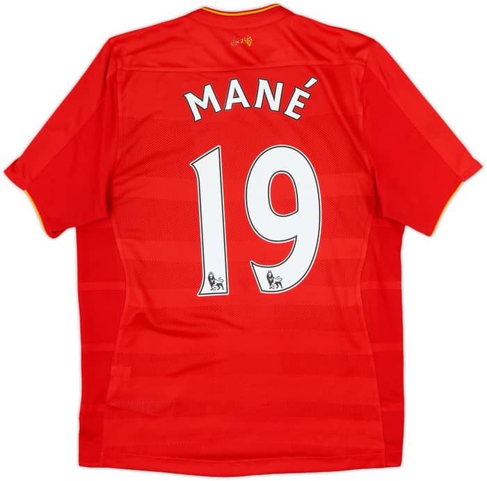 2016-17 Liverpool Home Shirt Mane #19 - 6/10 - (S)