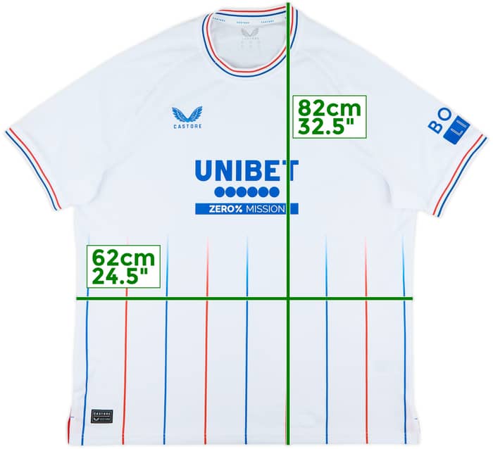 2023-24 Rangers Away Shirt - 8/10 - (XXL)