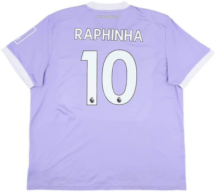 2021-22 Leeds United Third Shirt Raphinha #10 - 7/10 - (XXL)