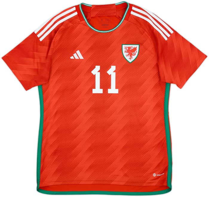 2022-24 Wales Home Shirt Bale #11 - 8/10 - (M)