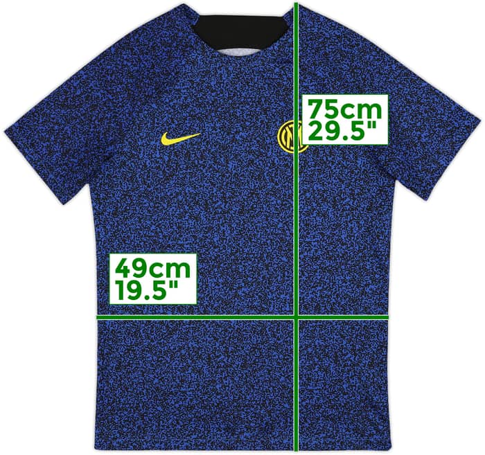 2023-24 Inter Milan Nike Training Shirt - 9/10 - (M)
