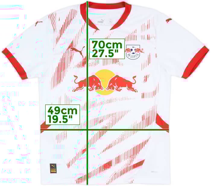 2024-25 RB Leipzig Home Shirt - 10/10 - (M)
