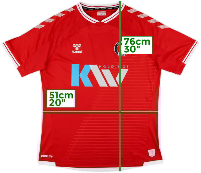 2020-21 Charlton Home Shirt - 10/10 - (L)