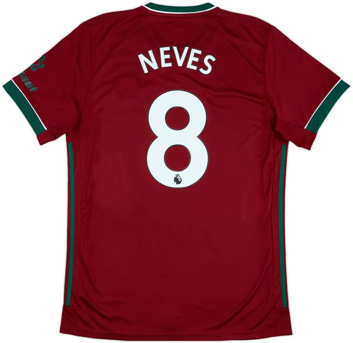 2020-21 Wolves Third Shirt Neves #8 - 10/10 - (L)