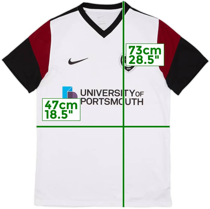 2021-22 Portsmouth Away Shirt - 7/10 - (M)
