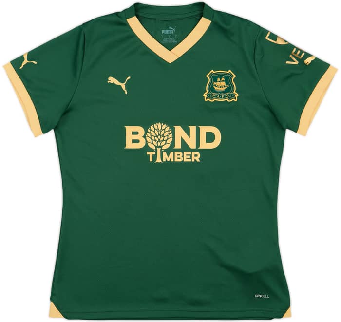 2023-24 Plymouth Argyle Home Shirt - 10/10 - (Women's S)