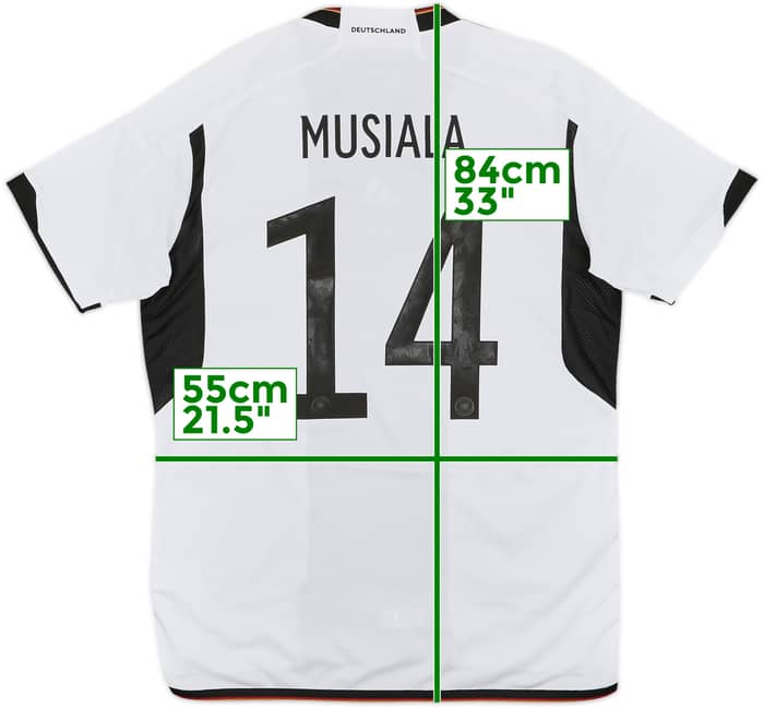 2022-23 Germany Home Shirt Musiala #14 - 10/10 - (L)