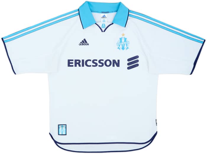 1998-99 Olympique Marseille Home Shirt Pires #7 - 7/10 - (M)