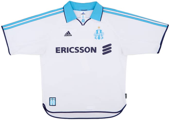 1998-99 Olympique Marseille Home Shirt Pires #7 - 7/10 - (M)