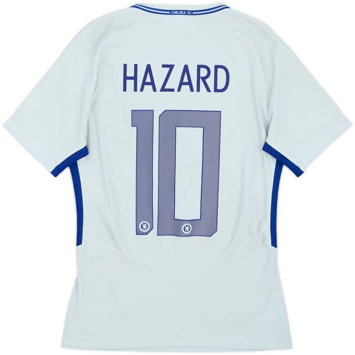2017-18 Chelsea Authentic Away Shirt Hazard #10 - 9/10 - (S)