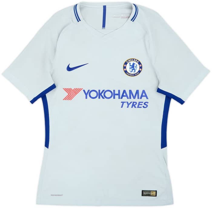 2017-18 Chelsea Authentic Away Shirt Hazard #10 - 9/10 - (S)