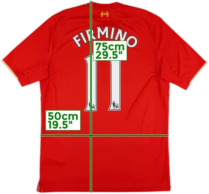 2015-16 Liverpool Home Shirt Firmino #11 - 8/10 - (M)