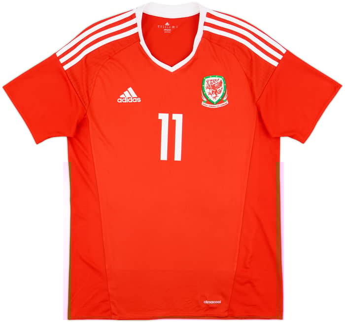 2016-17 Wales Home Shirt Bale #11 - 9/10 - (M)