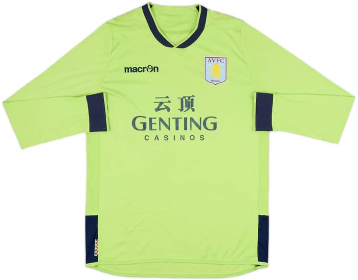 2012-13 Aston Villa Away L/S Shirt Petrov #19 - 5/10 - (L)