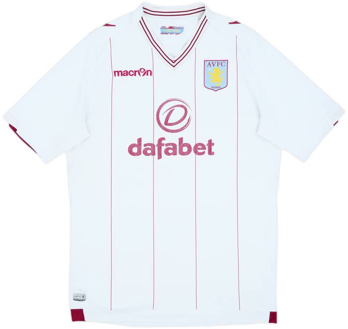 2014-15 Aston Villa Away Shirt Grealish #40 - 6/10 - (XL)