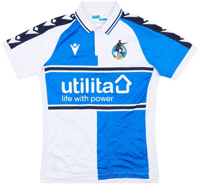 2021-22 Bristol Rovers Home Shirt - 10/10 - (S)