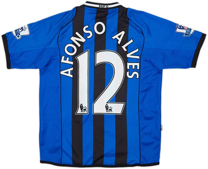 2008-09 Middlesbrough Away Shirt Afonso Alves #12 - 9/10 - (XL.Boys)