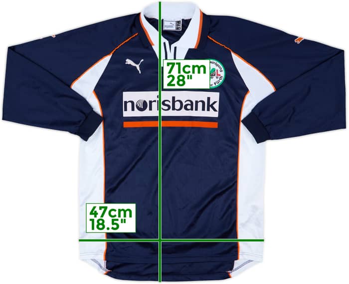 1999-00 Greuther Furth Away L/S Shirt - 8/10 - (S)