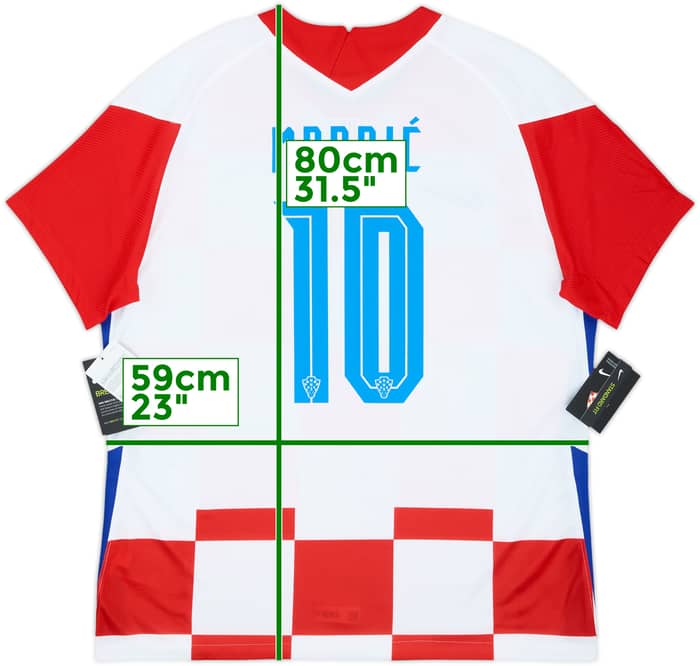 2020-21 Croatia Home Shirt Modric #10 (XL)
