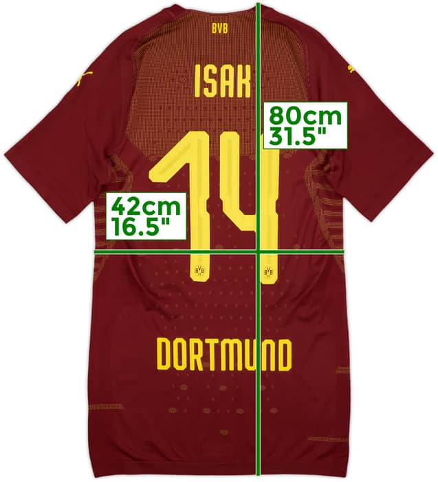 2018-19 Borussia Dortmund Third Shirt Isak #14 (L)
