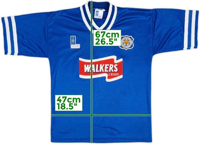 1996-98 Leicester Home Shirt - 8/10 - (S)