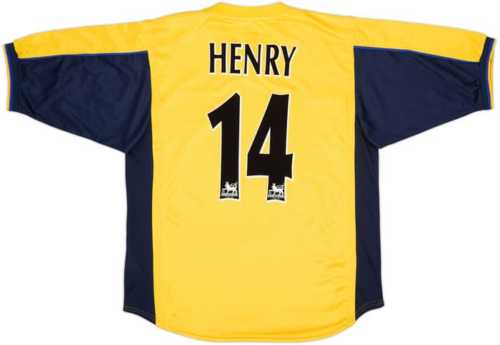 1999-01 Arsenal Player Issue Away Shirt Henry #14 - 8/10 - (L)