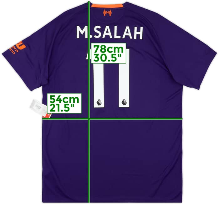 2018-19 Liverpool Away Shirt M.Salah #11 (L)
