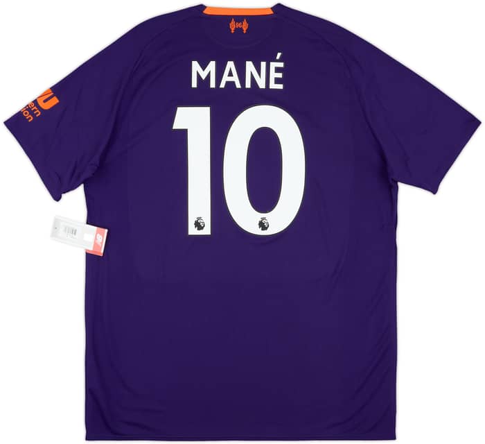 2018-19 Liverpool Away Shirt Mane #10 (L)