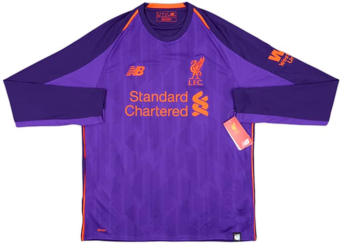 2018-19 Liverpool Away L/S Shirt M.Salah #11 (M)