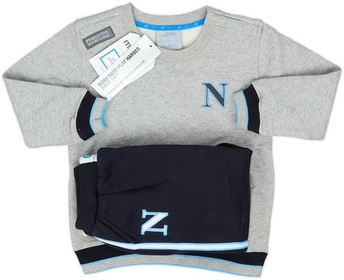 2010-11 Napoli Macron Tracksuit (2-3 Years)