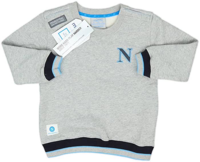 2010-11 Napoli Macron Tracksuit (2-3 Years)