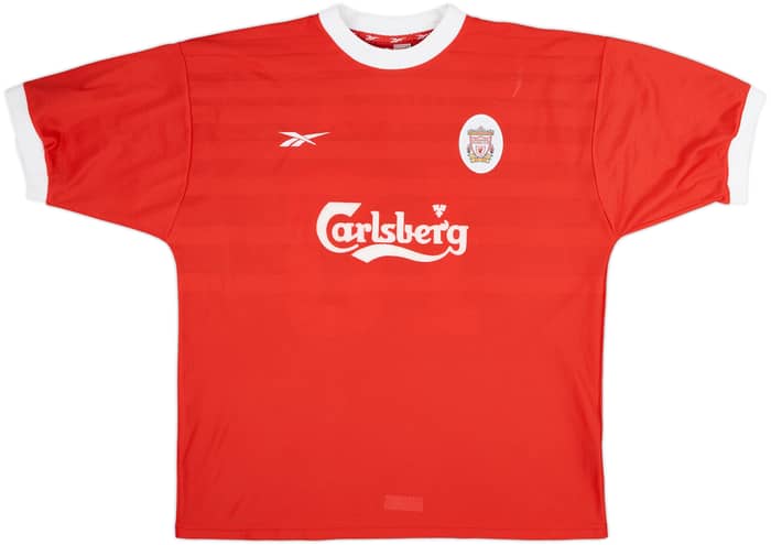 1998-00 Liverpool Home Shirt Owen #10 - 7/10 - (XL)