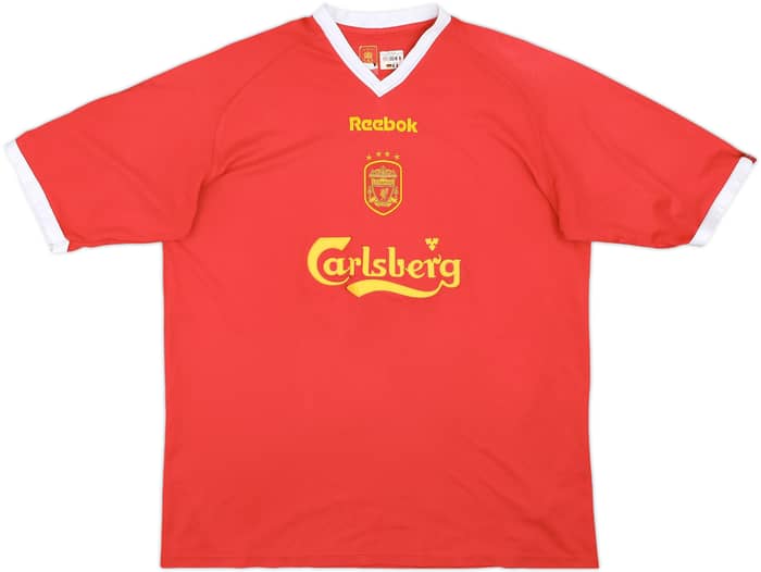 2001-03 Liverpool CL Shirt Riise #18 - 4/10 - (XL)